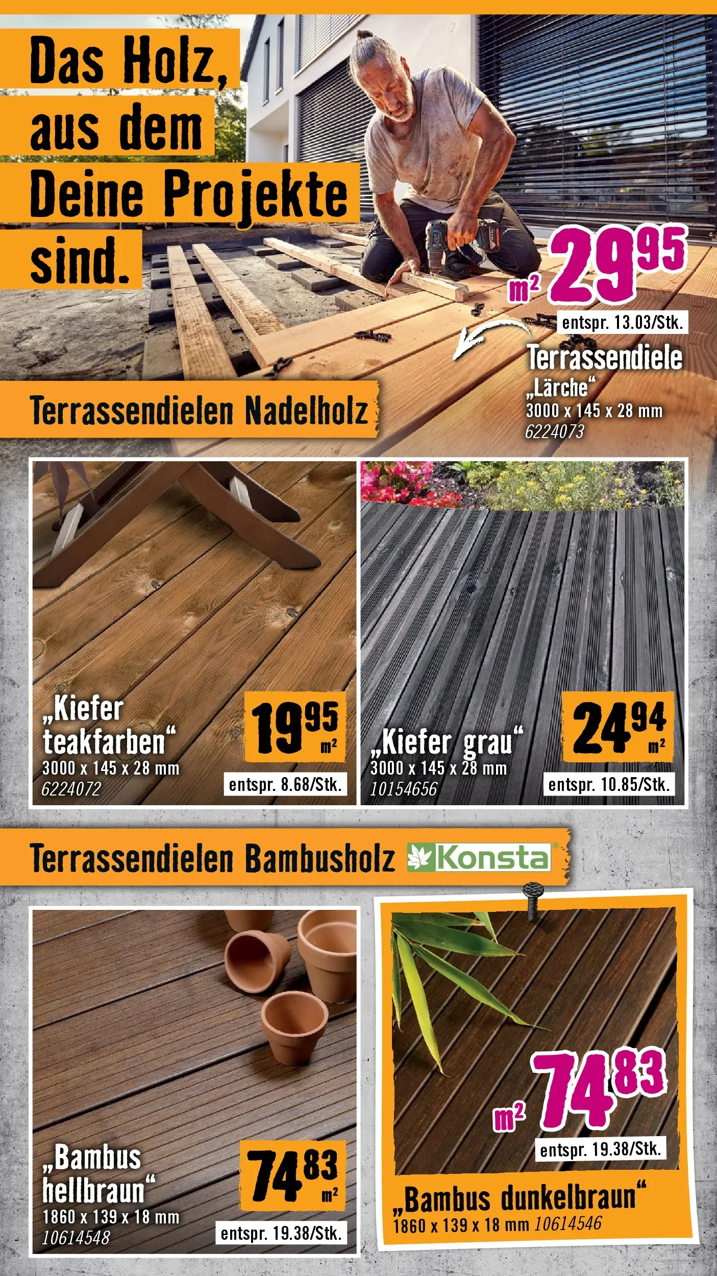 Hornbach Bau nicht. Errichte ein Denkmal. von 03.03.2026 - Aktuelle Angebote | Seite: 8