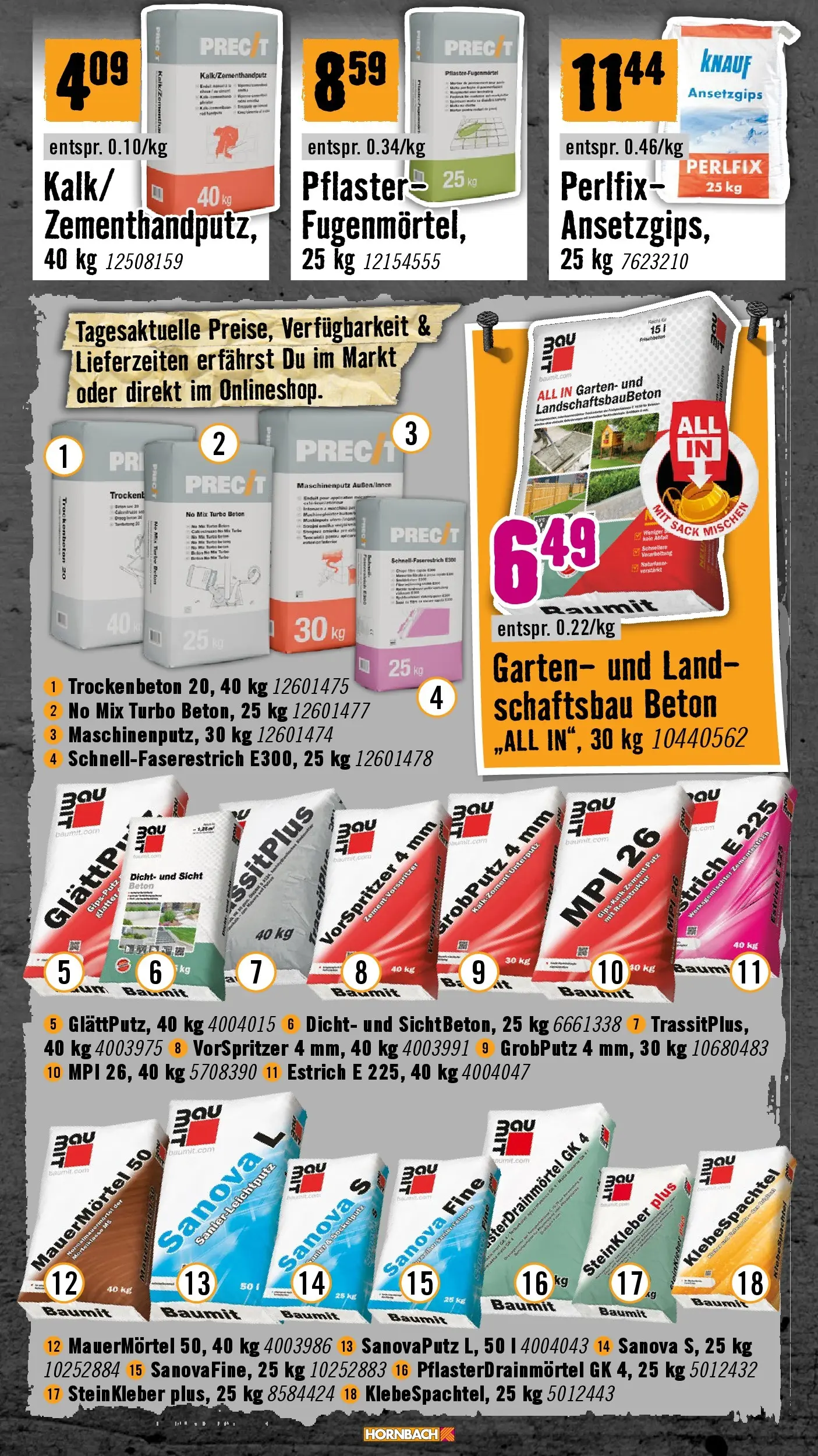 Hornbach Bau nicht. Errichte ein Denkmal. von 03.03.2026 - Aktuelle Angebote | Seite: 32