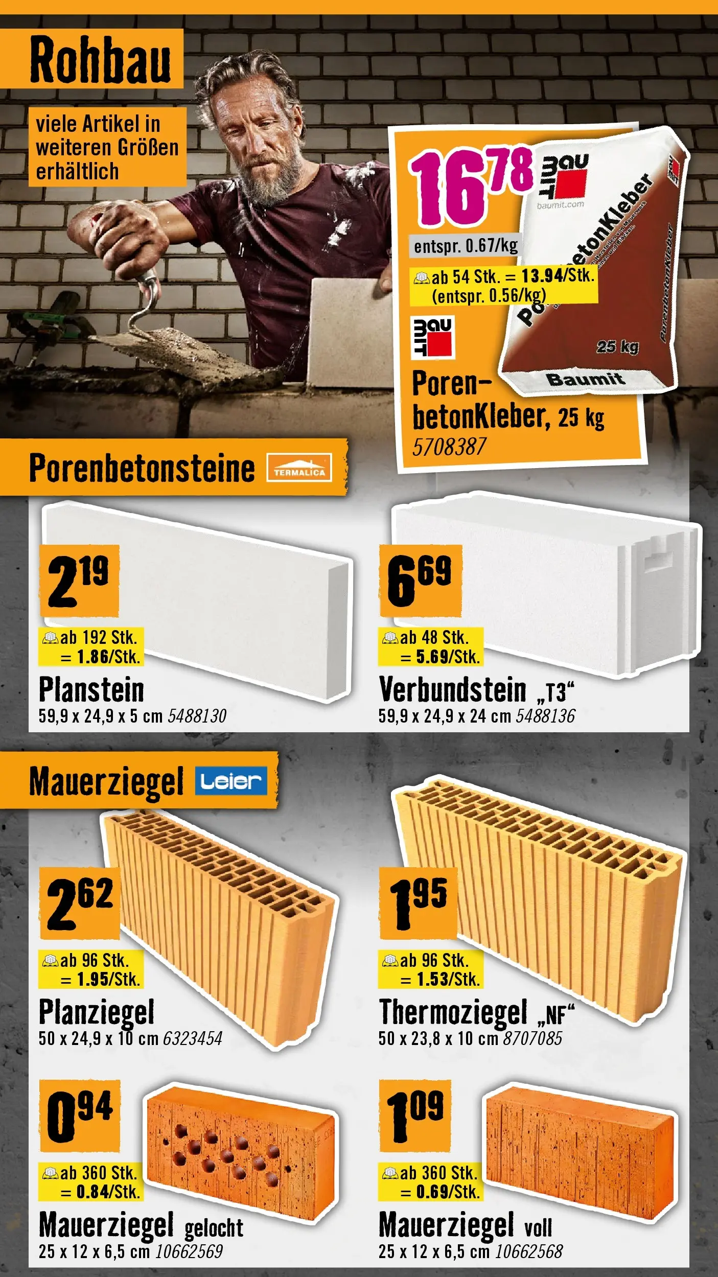 Hornbach Bau nicht. Errichte ein Denkmal. von 03.03.2026 - Aktuelle Angebote | Seite: 35