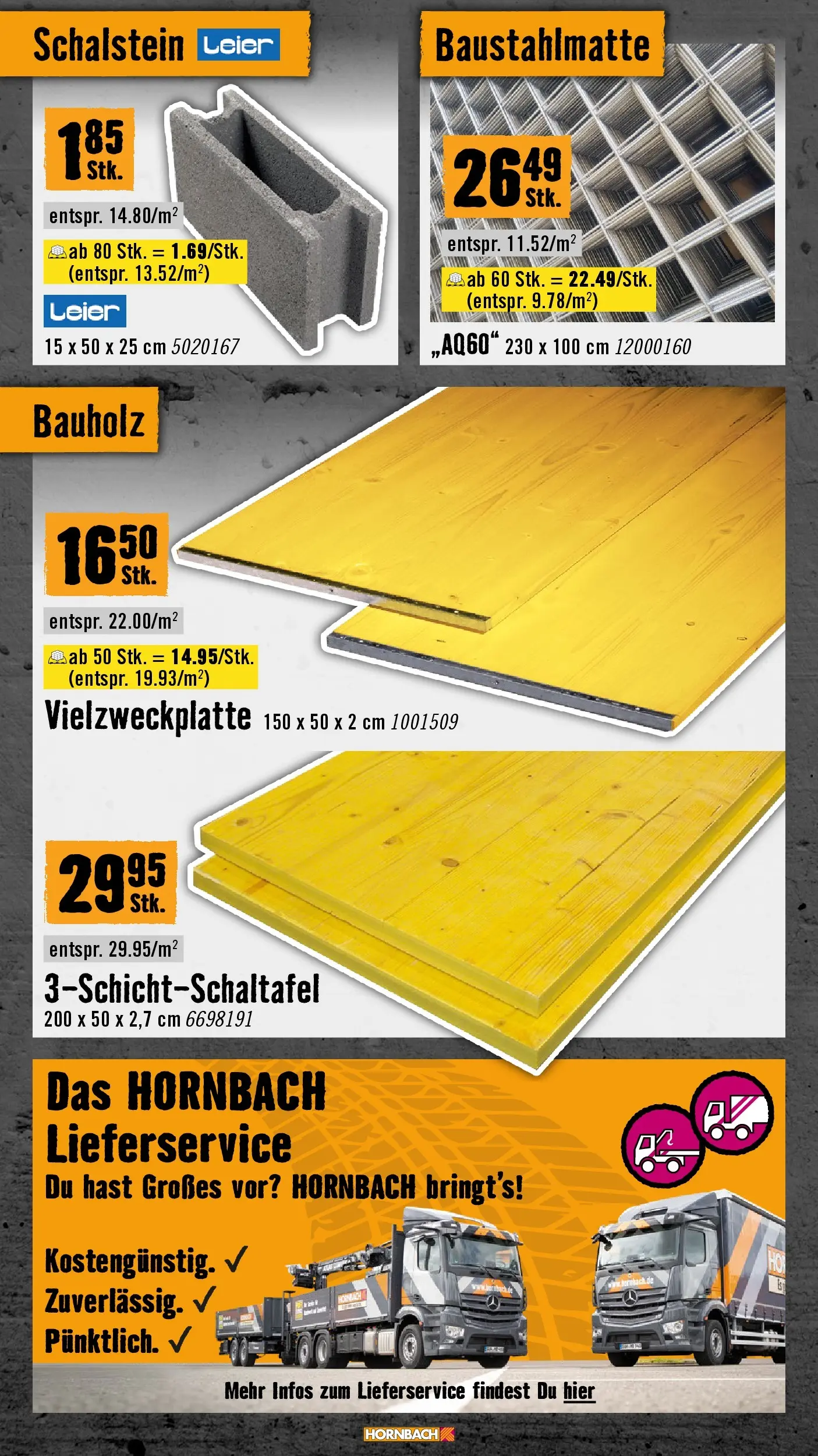 Hornbach Bau nicht. Errichte ein Denkmal. von 03.03.2026 - Aktuelle Angebote | Seite: 36