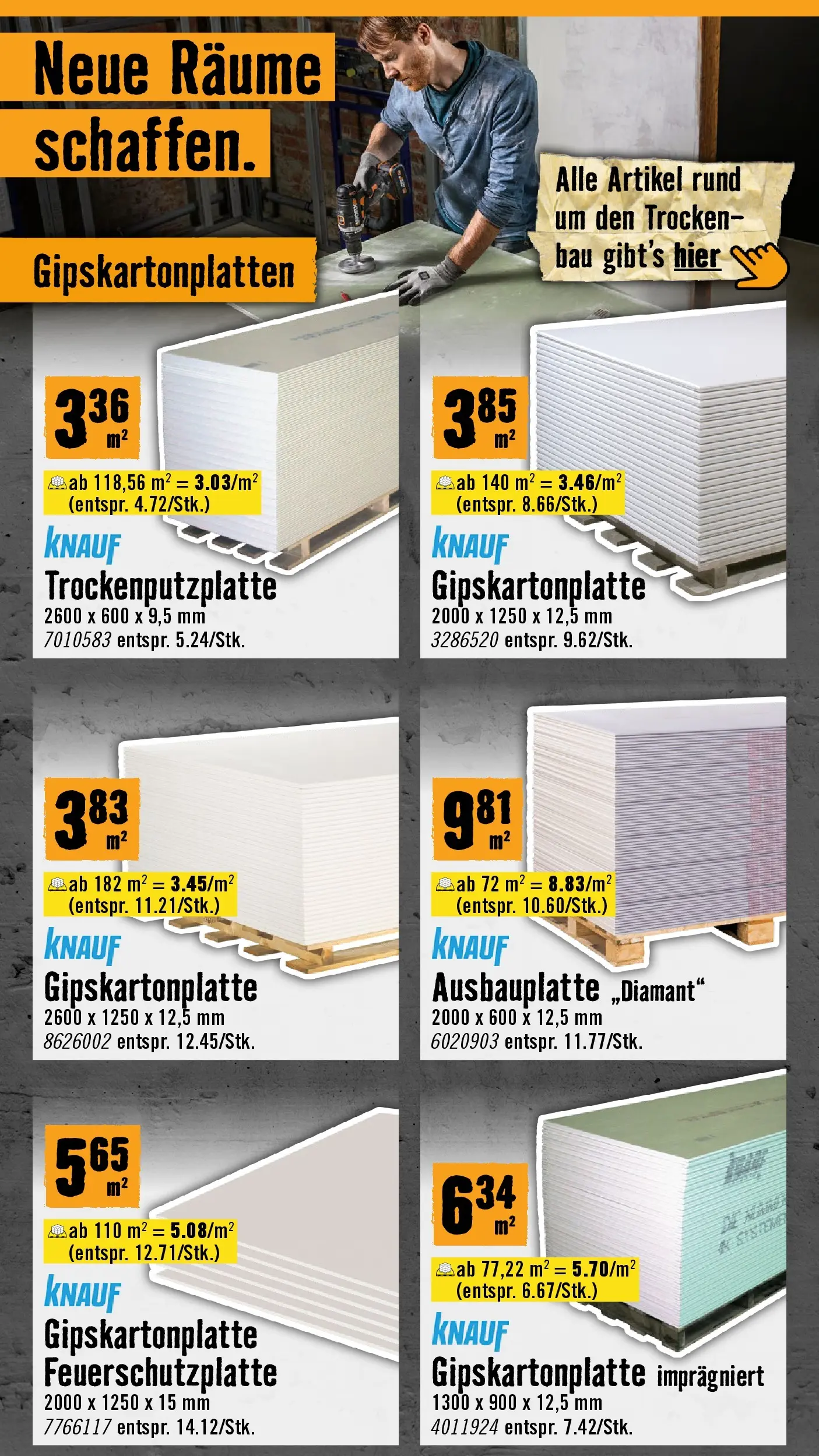 Hornbach Bau nicht. Errichte ein Denkmal. von 03.03.2026 - Aktuelle Angebote | Seite: 37