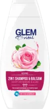 dm drogerie markt Schwarzkopf GLEM vital Shampoo & Balsam 2in1 Rosen&ouml;l