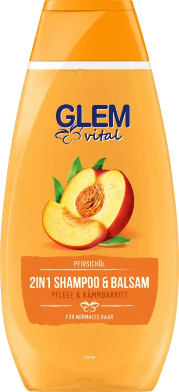 Schwarzkopf GLEM vital Shampoo & Balsam 2in1 Pfirsich&ouml;l