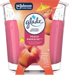 glade Duftkerze im Glas Peach Paradise