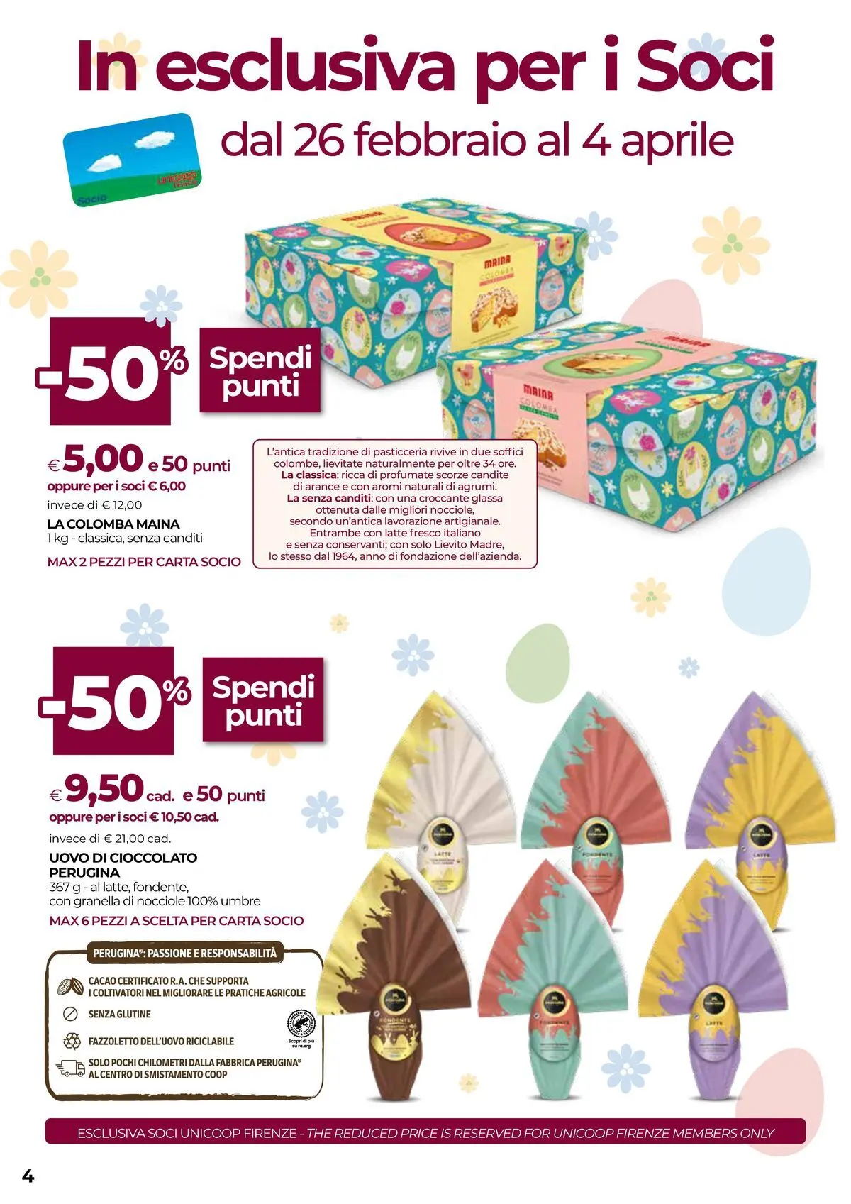 Volantino COOP Anteprima dal ﻿05/03/2026 > NUOVO Promozioni | Pagina: 4 | Prodotti: Arance, Latte, The, Cacao
