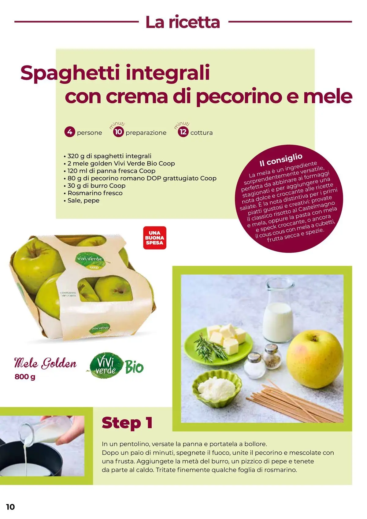 Volantino COOP Anteprima dal ﻿05/03/2026 > NUOVO Promozioni | Pagina: 10 | Prodotti: Speck, Crema, Rosmarino, Pecorino