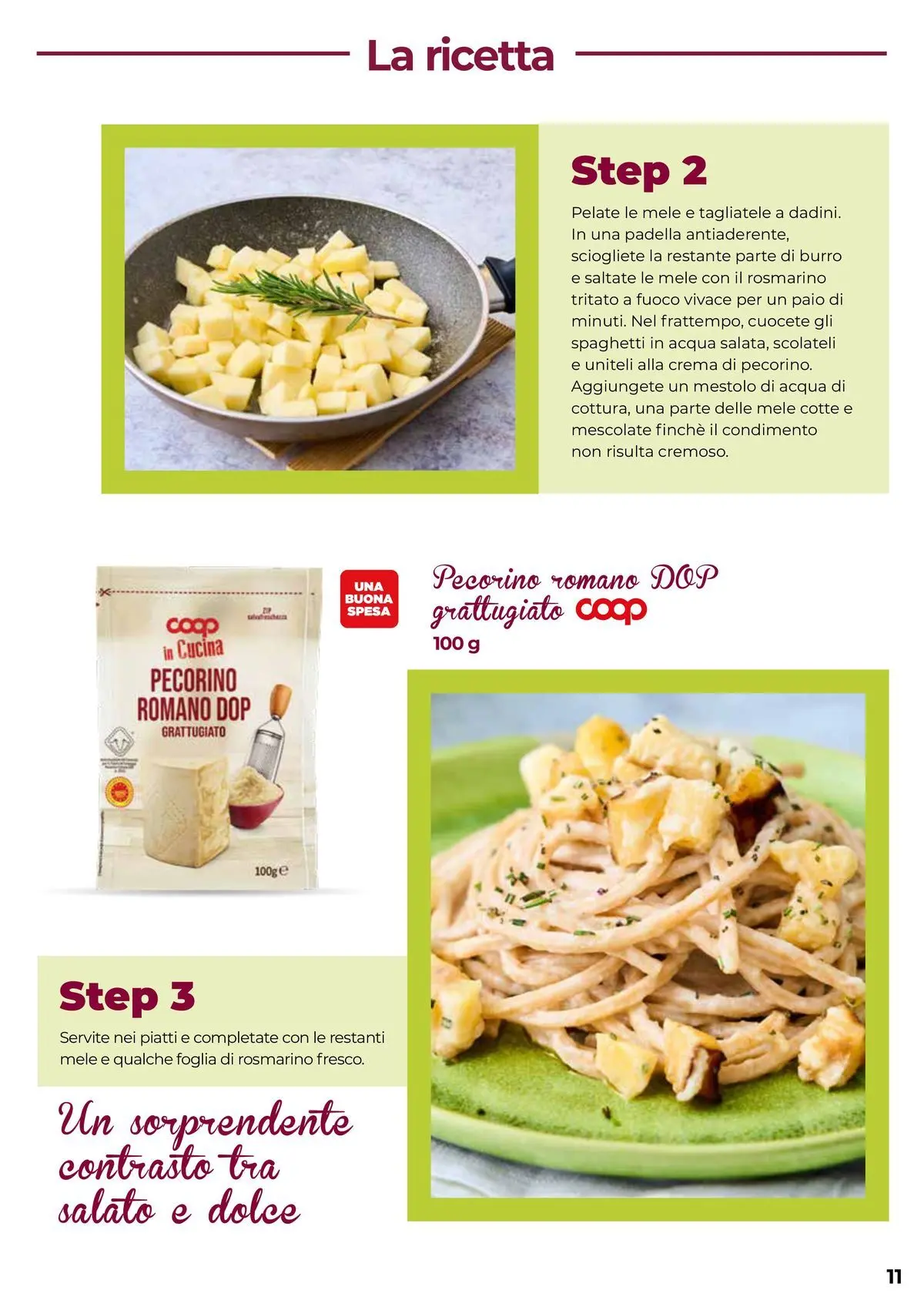 Volantino COOP Anteprima dal ﻿05/03/2026 > NUOVO Promozioni | Pagina: 11 | Prodotti: Rosmarino, Acqua, Pecorino Romano, Pecorino