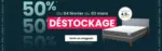 Ma Literie Destockage Jusqu'&agrave; -50% - au 03.03.2026