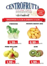 Centro frutta ALTA QUALIT&Agrave; SEMPRE CONVENIENTE - al 31.03.2026
