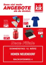 KiK KiK: Neuer&ouml;ffnung in Hohen Neuendorf - bis 12.03.2026
