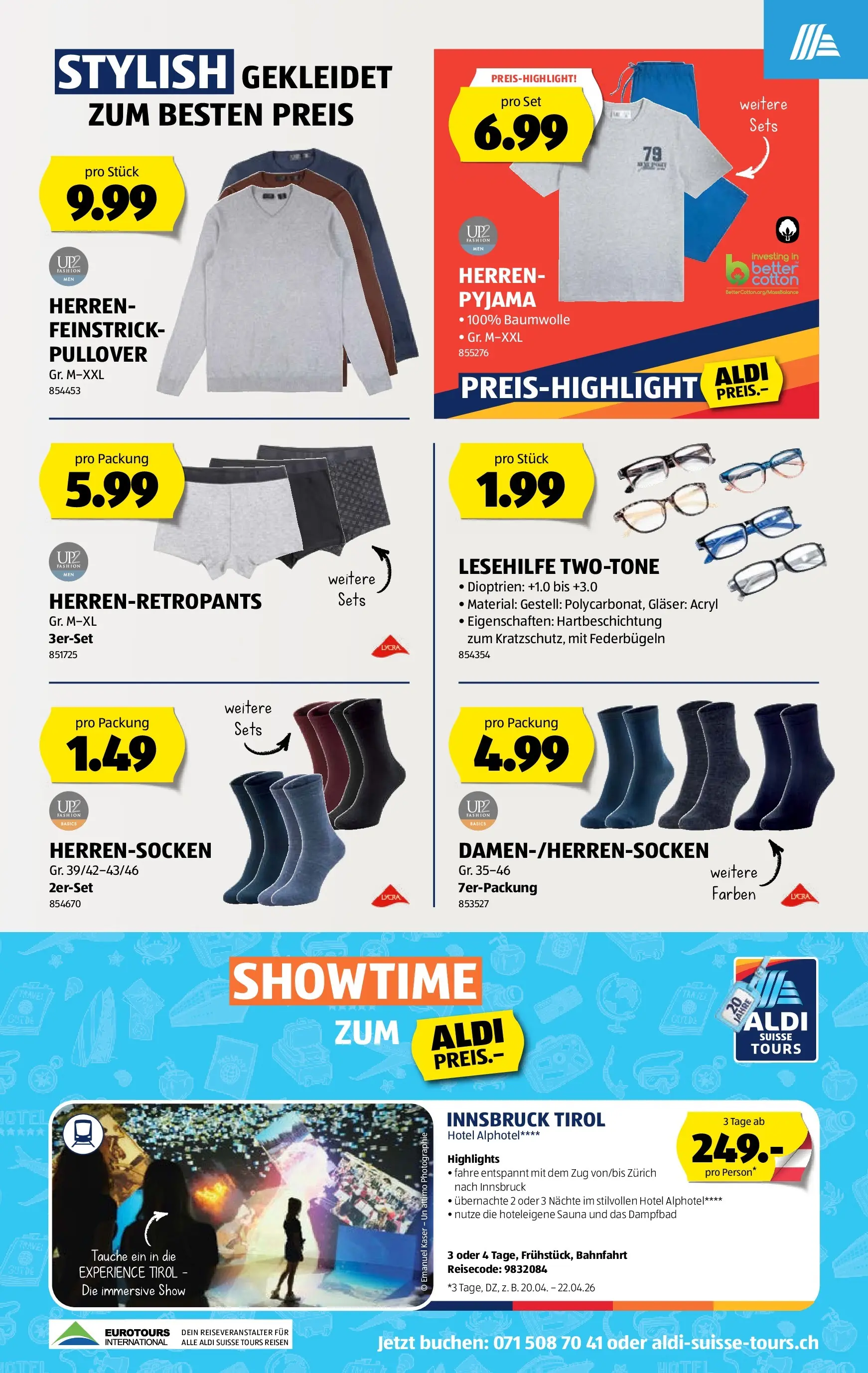 Aldi Aktionen (03.03.2026 - 11.03.2026) - Prospekt | Seite: 11 | Produkte: Pullover, Pyjama
