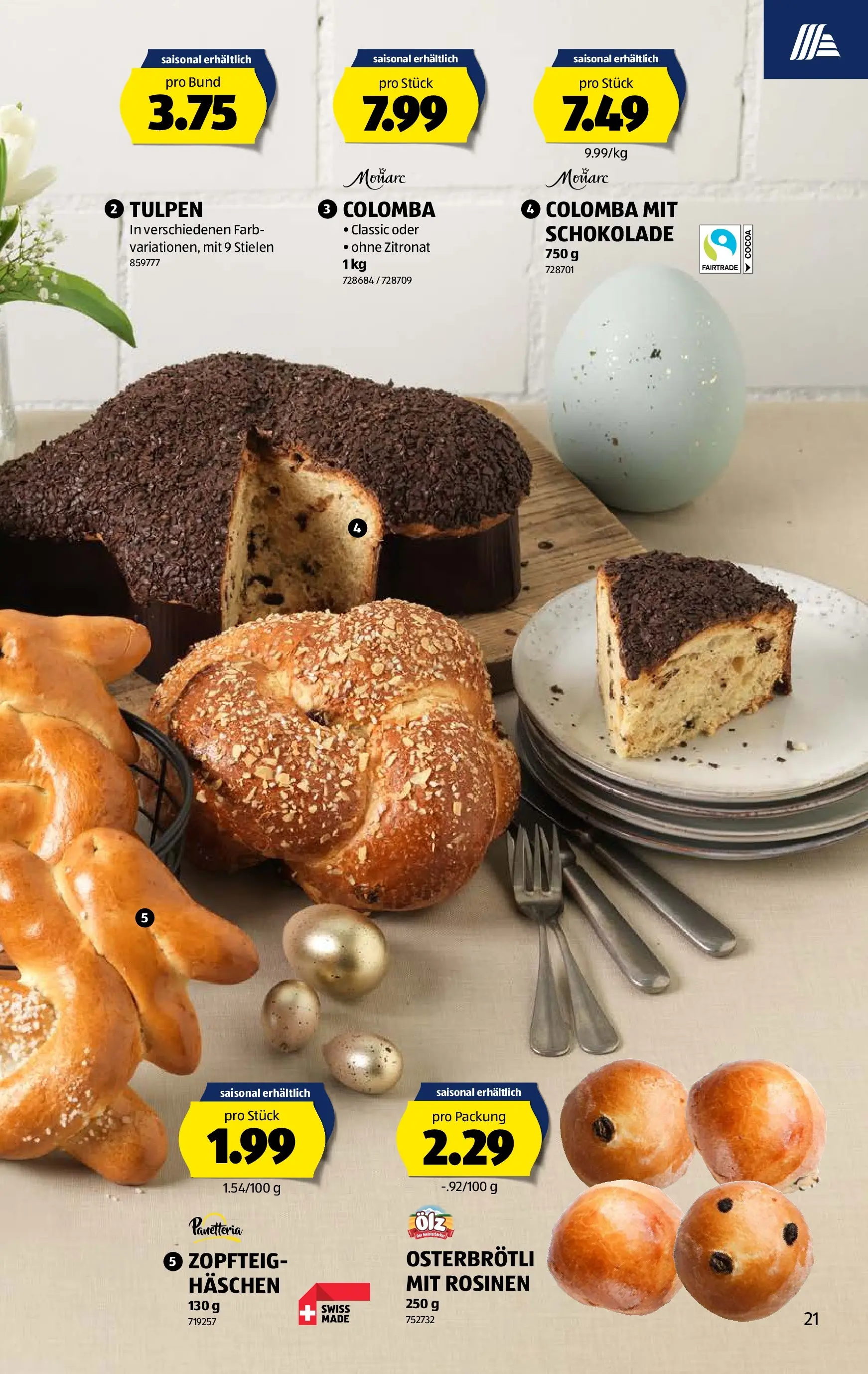 Aldi Aktionen (03.03.2026 - 11.03.2026) - Prospekt | Seite: 21 | Produkte: Schokolade, Rosinen