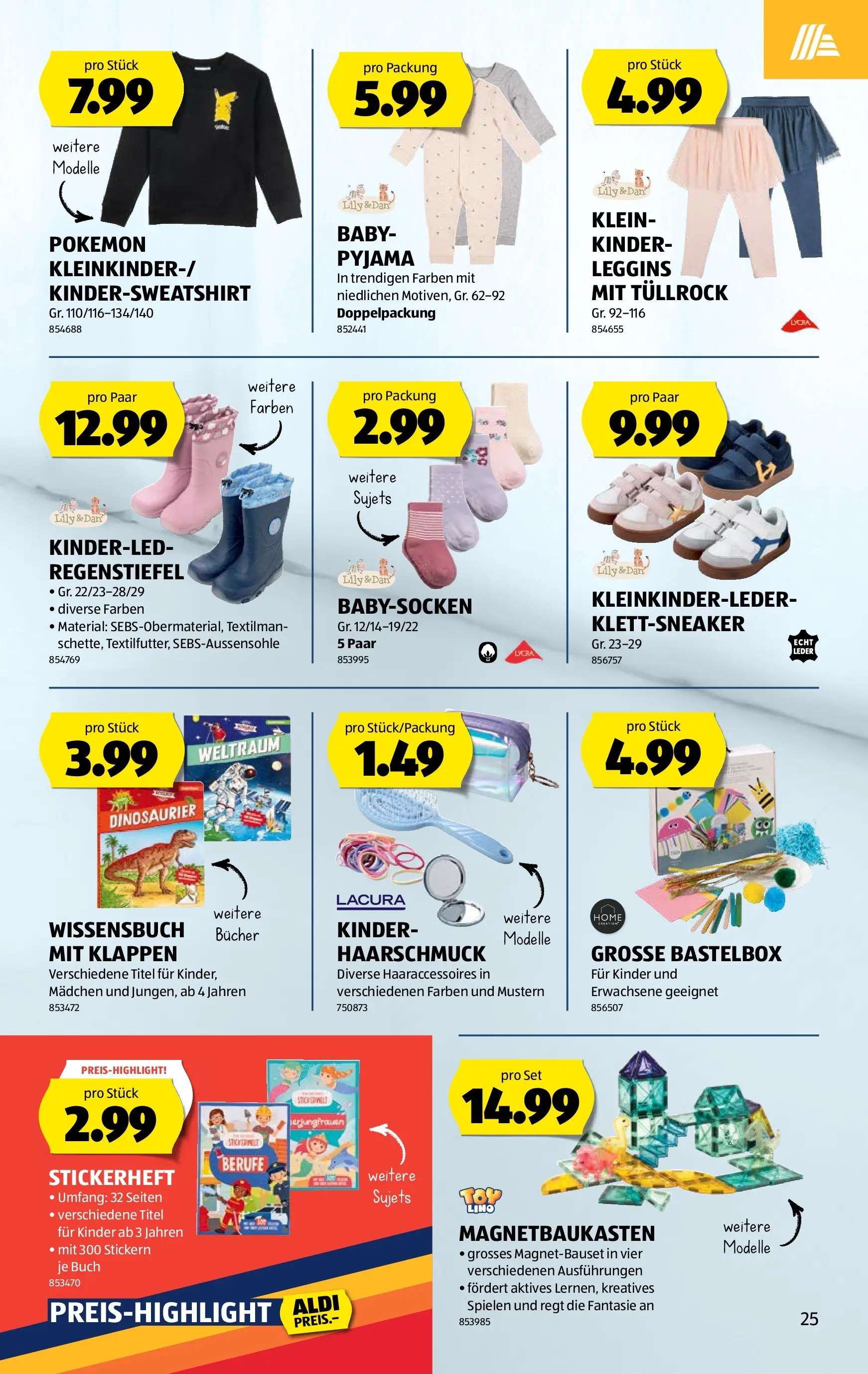 Aldi Aktionen (03.03.2026 - 11.03.2026) - Prospekt | Seite: 25 | Produkte: Pyjama