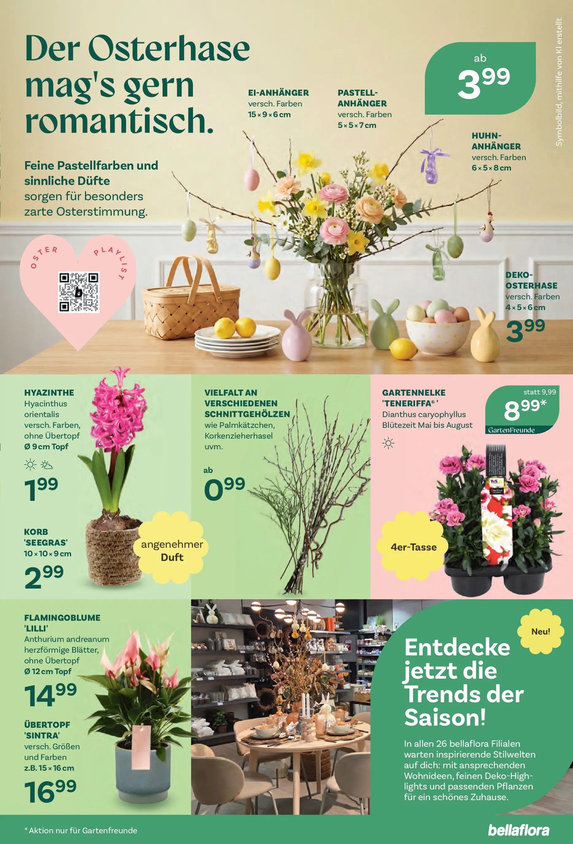 bellaflora Flugblatt - Villach, Wien, Vösendorf von 12.03.2026 - Aktuelle Angebote | Seite: 3 | Produkte: Korb, Duft