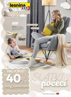 Lesnina - Lesnina XXXL: Slatki počeci baby specijal katalog do 31.03.2026 - Pregled kataloga iz trgovine Lesnina, vrijedi od 01.03.2026 | Stranica: 3 | Proizvodi: Madrac, Ormar, Komoda, Pomoćni krevet