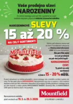 Mountfield Va&scaron;e prodejna slav&iacute; NAROZENINY &ndash; do 29.03.2026