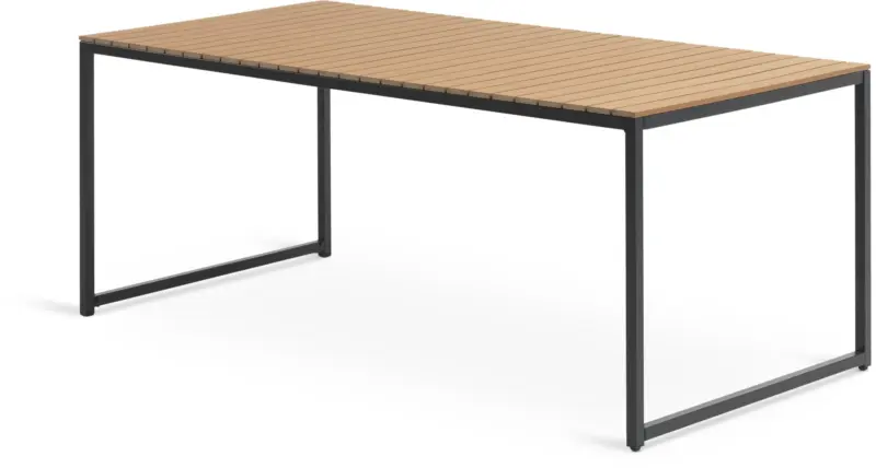 JYSK Градинска маса DAGSVAD Ш90xД190 натурал