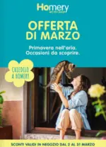 Homery Offerta di marzo - al 31.03.2026