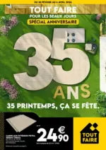 Tout faire mat&eacute;riaux 35 PRINTEMPS, &Ccedil;A SE F&Ecirc;TE. - au 04.04.2026
