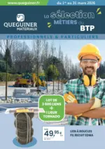 Qu&eacute;guiner LA S&Eacute;LECTION DU BTP - au 31.03.2026