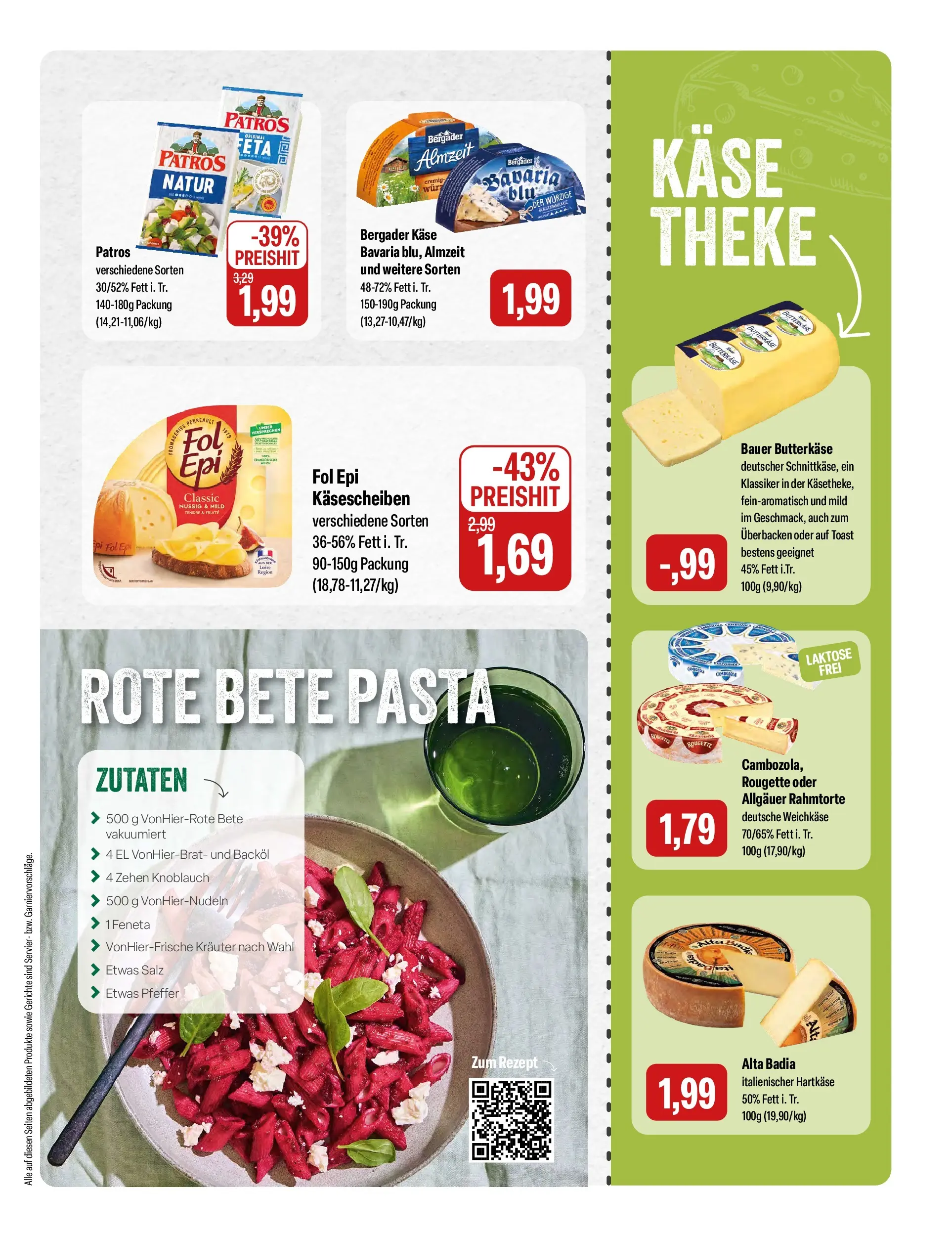 Feneberg Aktuelle Angebote (ab 12.03.2026) zum Blättern | Seite: 7 | Produkte: Theke, Patros, Pfeffer, Knoblauch