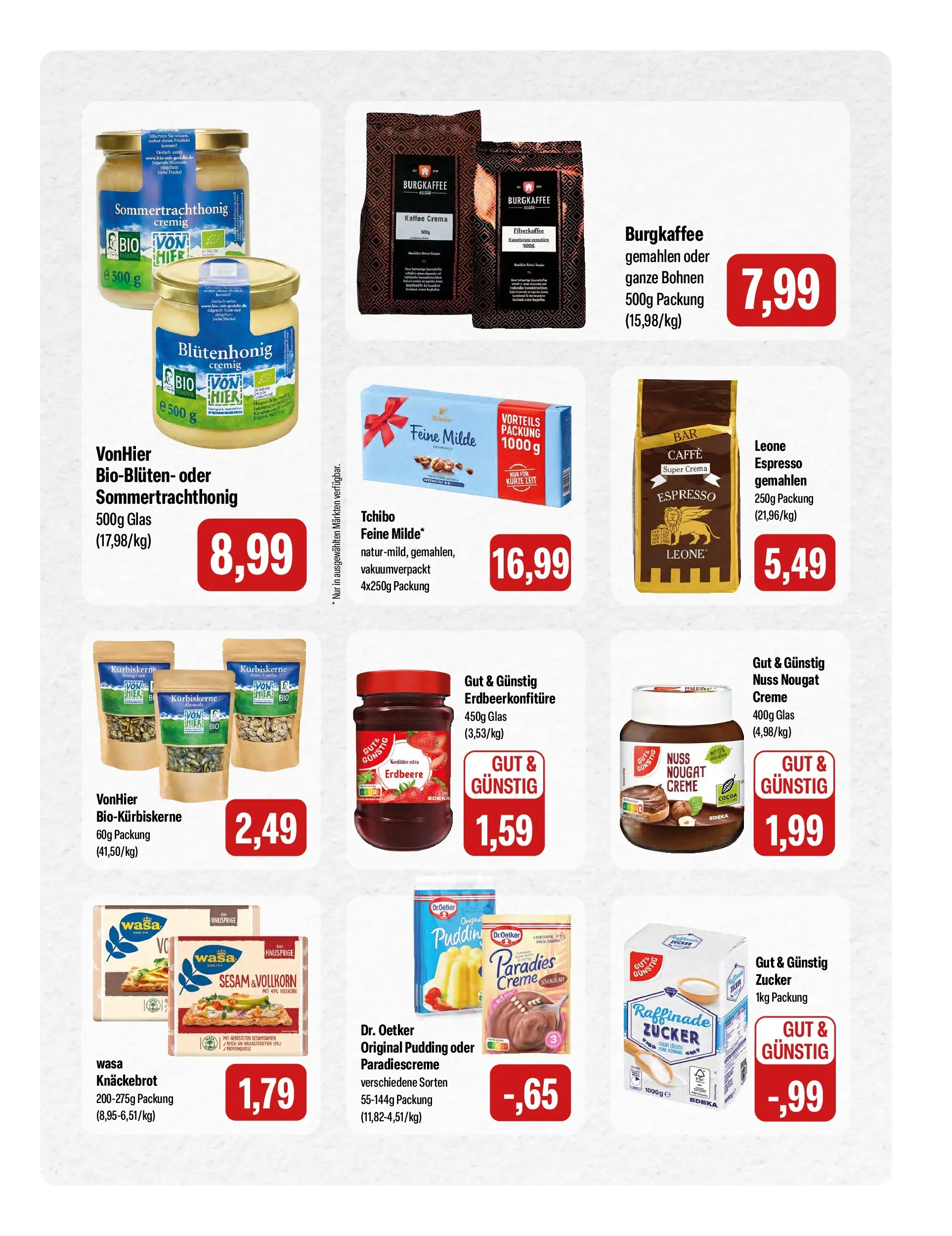 Feneberg Aktuelle Angebote (ab 12.03.2026) zum Blättern | Seite: 11 | Produkte: Kaffee, Pudding, Creme, Zucker