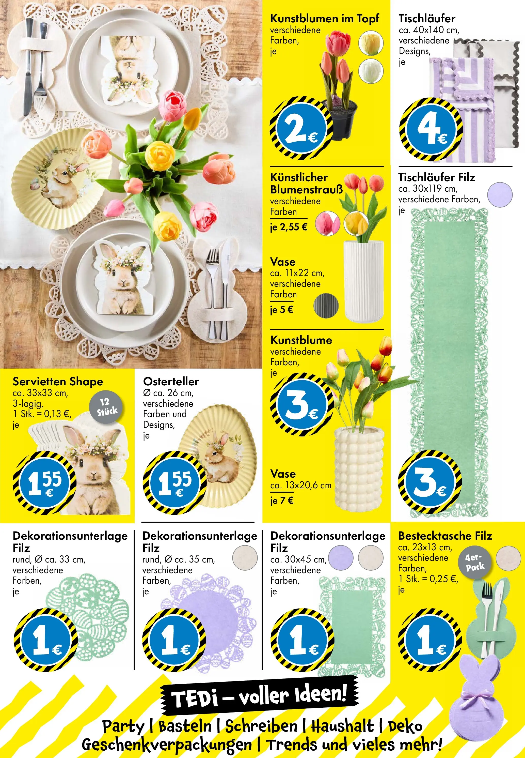 TEDi - TEDi: entdecke die neuen TEDi Trends (ab 05.03.2026) zum Blättern | Seite: 6 | Produkte: Vase