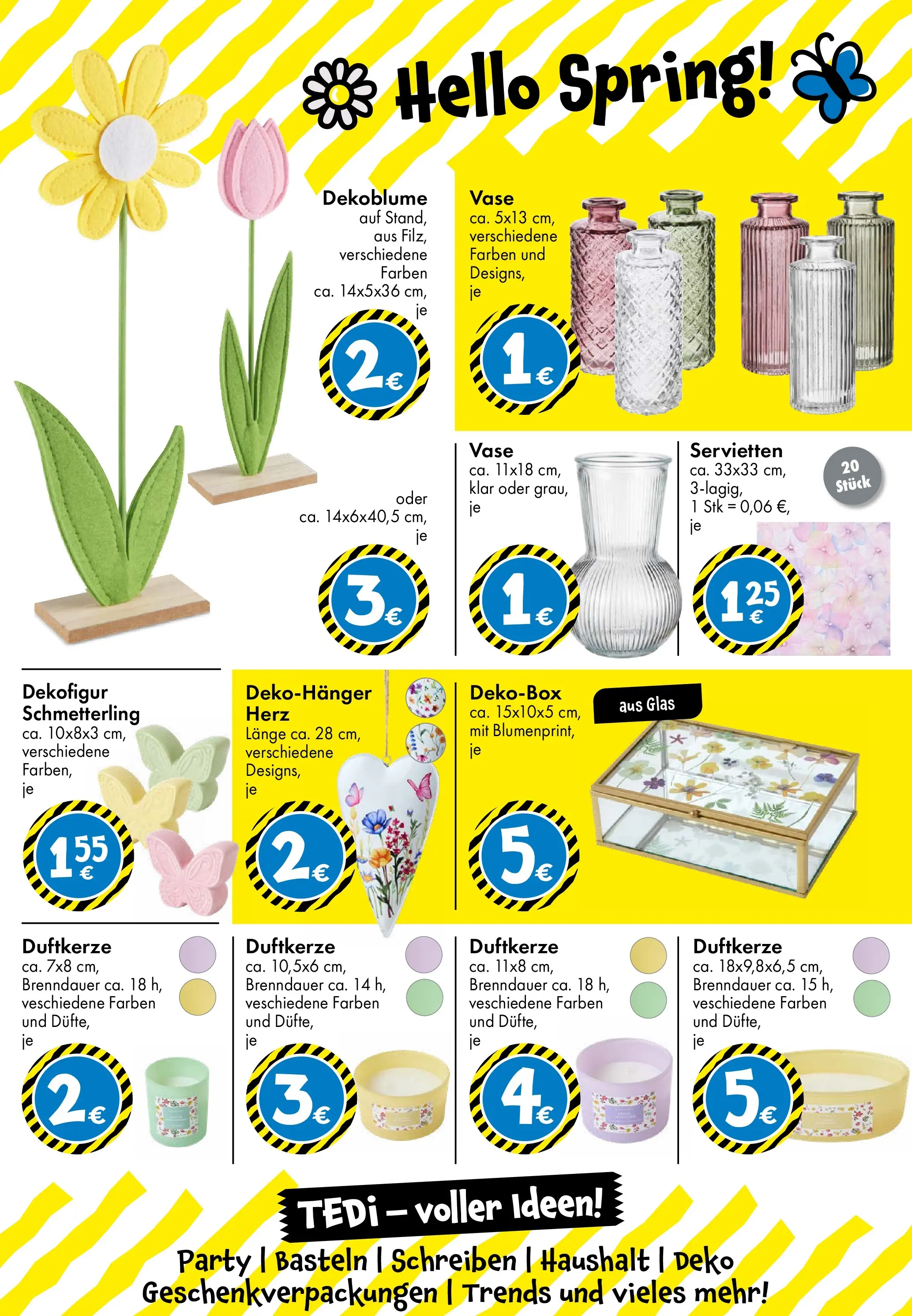 TEDi - TEDi: entdecke die neuen TEDi Trends (ab 05.03.2026) zum Blättern | Seite: 10 | Produkte: Vase