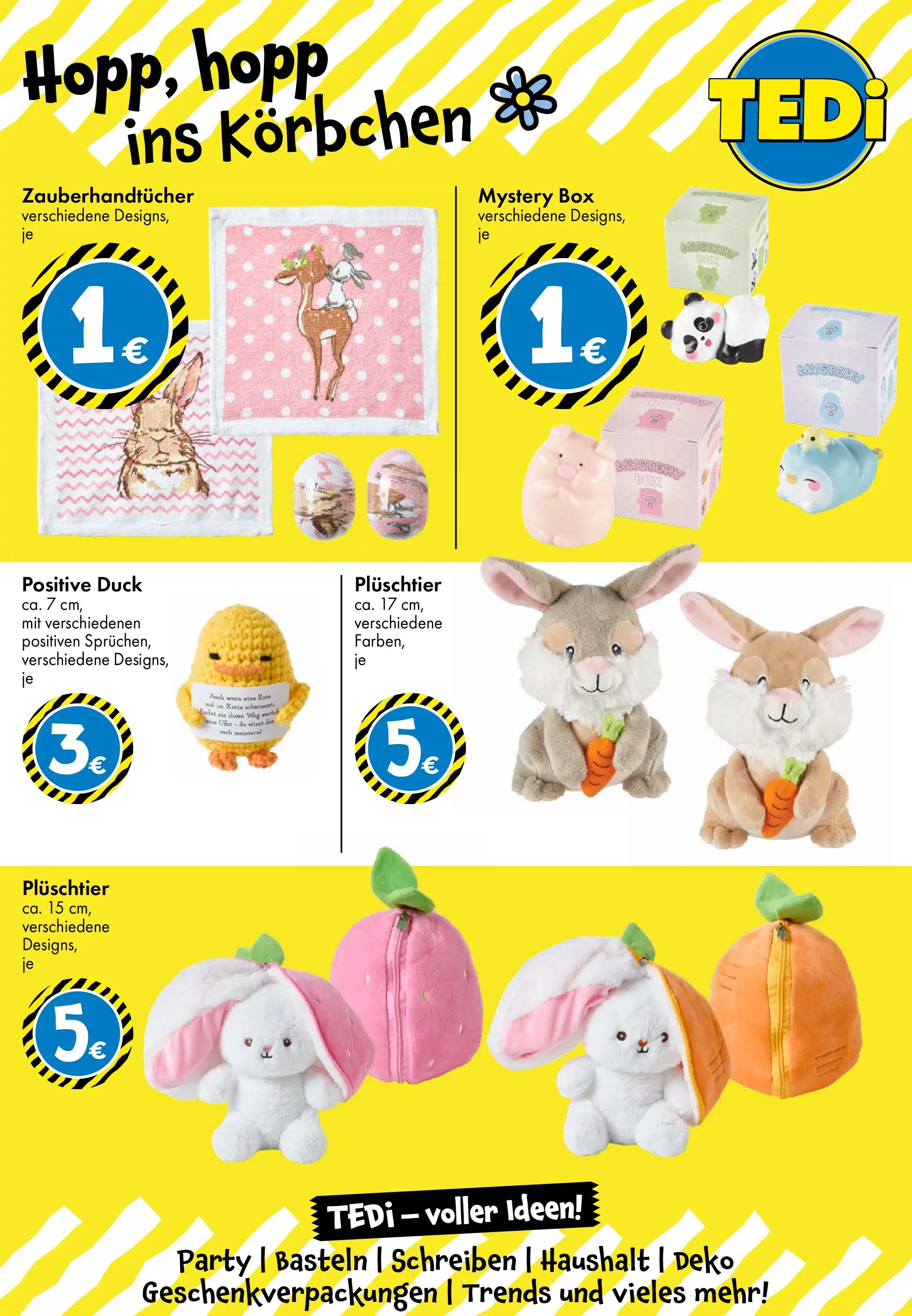 TEDi - TEDi: entdecke die neuen TEDi Trends (ab 05.03.2026) zum Blättern | Seite: 3 | Produkte: Box, Ente