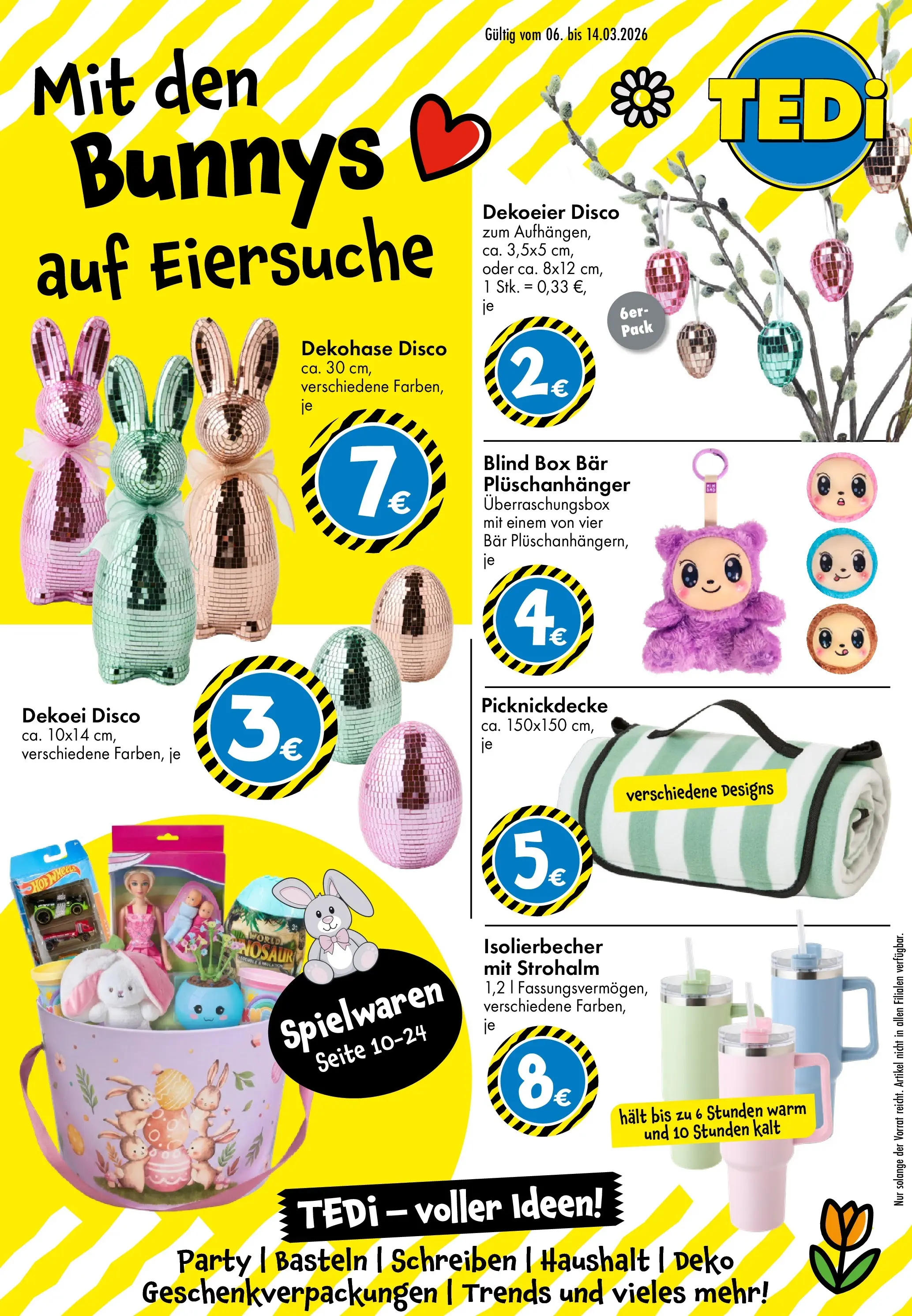 TEDi - TEDi: entdecke die neuen TEDi Trends von 04.03.2026 - Aktuelle Angebote | Seite: 1