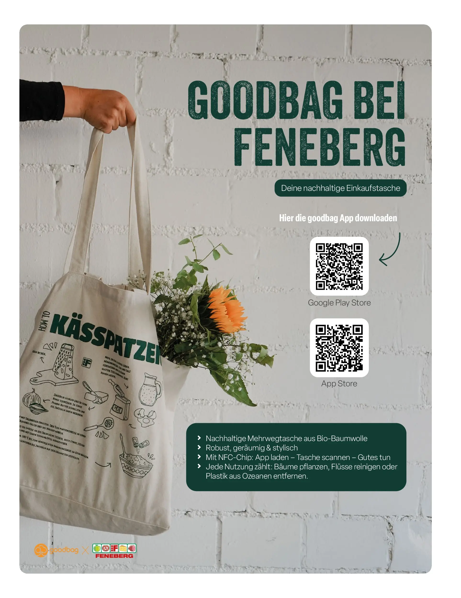 Feneberg  Aktuelle Angebote (ab 05.03.2026) zum Blättern | Seite: 9 | Produkte: Tasche, Butter, Käse, Öl
