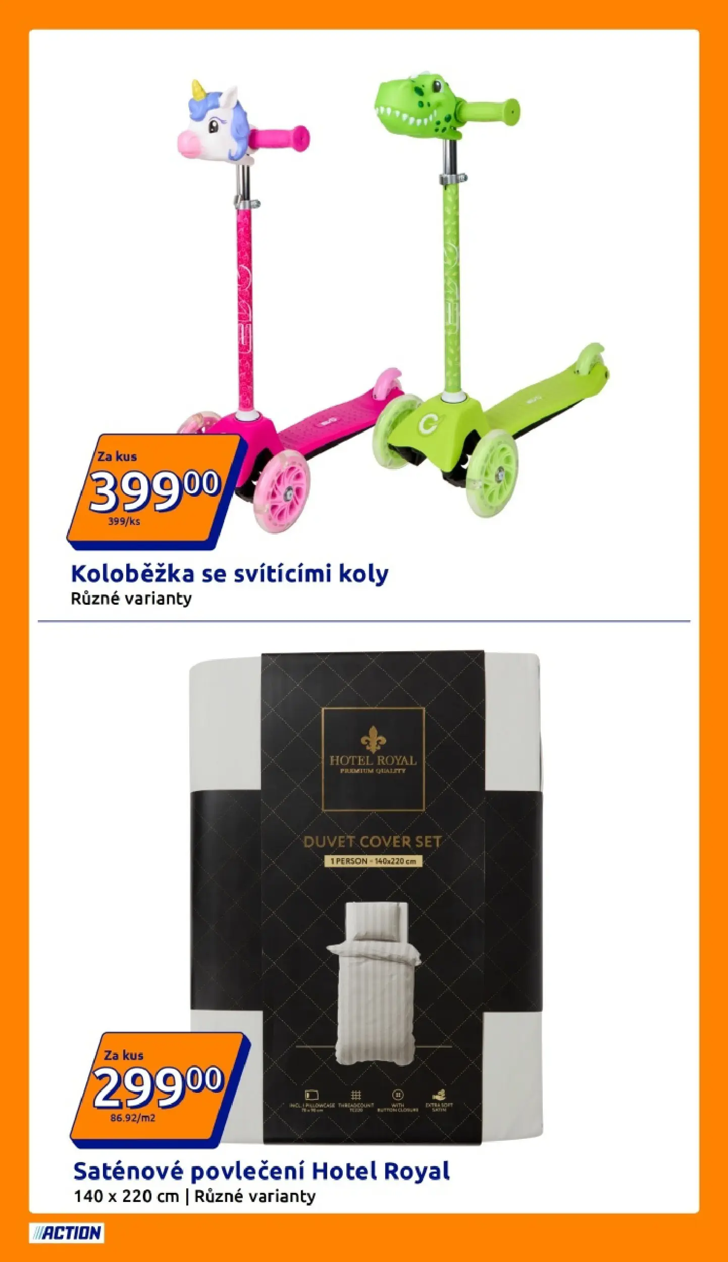Action leták od 04.03.2026 - Akční leták online | Strana: 6 | Produkty: Koloběžka, Povlečení, Saténové povlečení