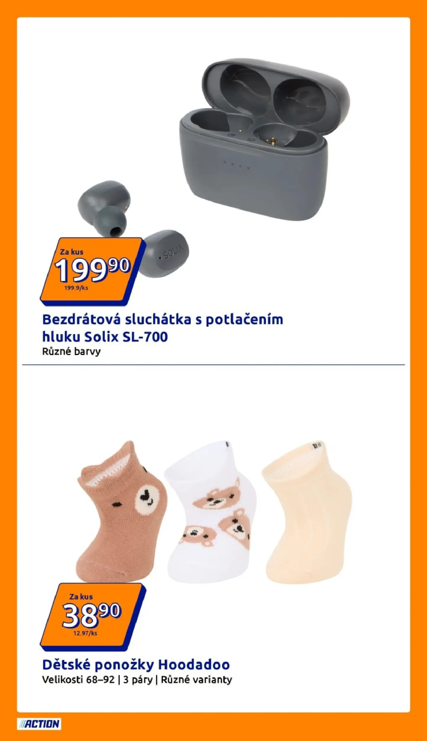 Action leták od 04.03.2026 - Akční leták online | Strana: 12 | Produkty: Ponožky, Sluchátka, Barvy, Bezdrátová sluchátka