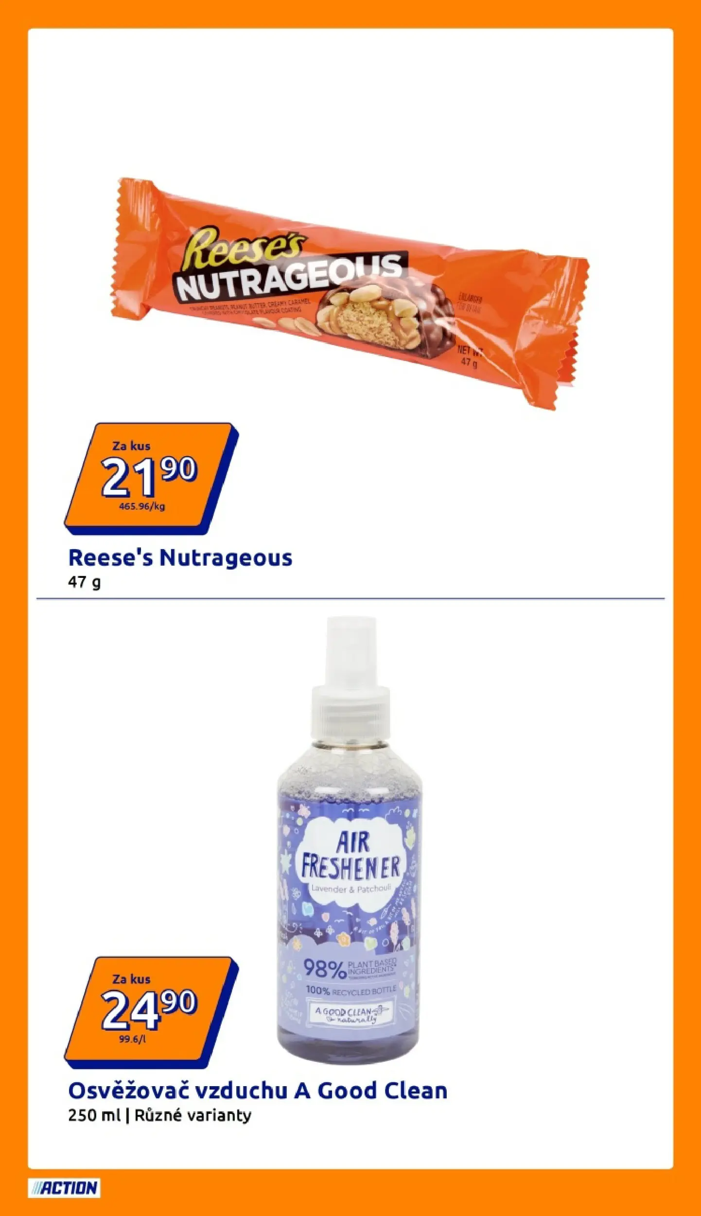 Action leták od 04.03.2026 - Akční leták online | Strana: 14 | Produkty: Reese's, Osvěžovač vzduchu