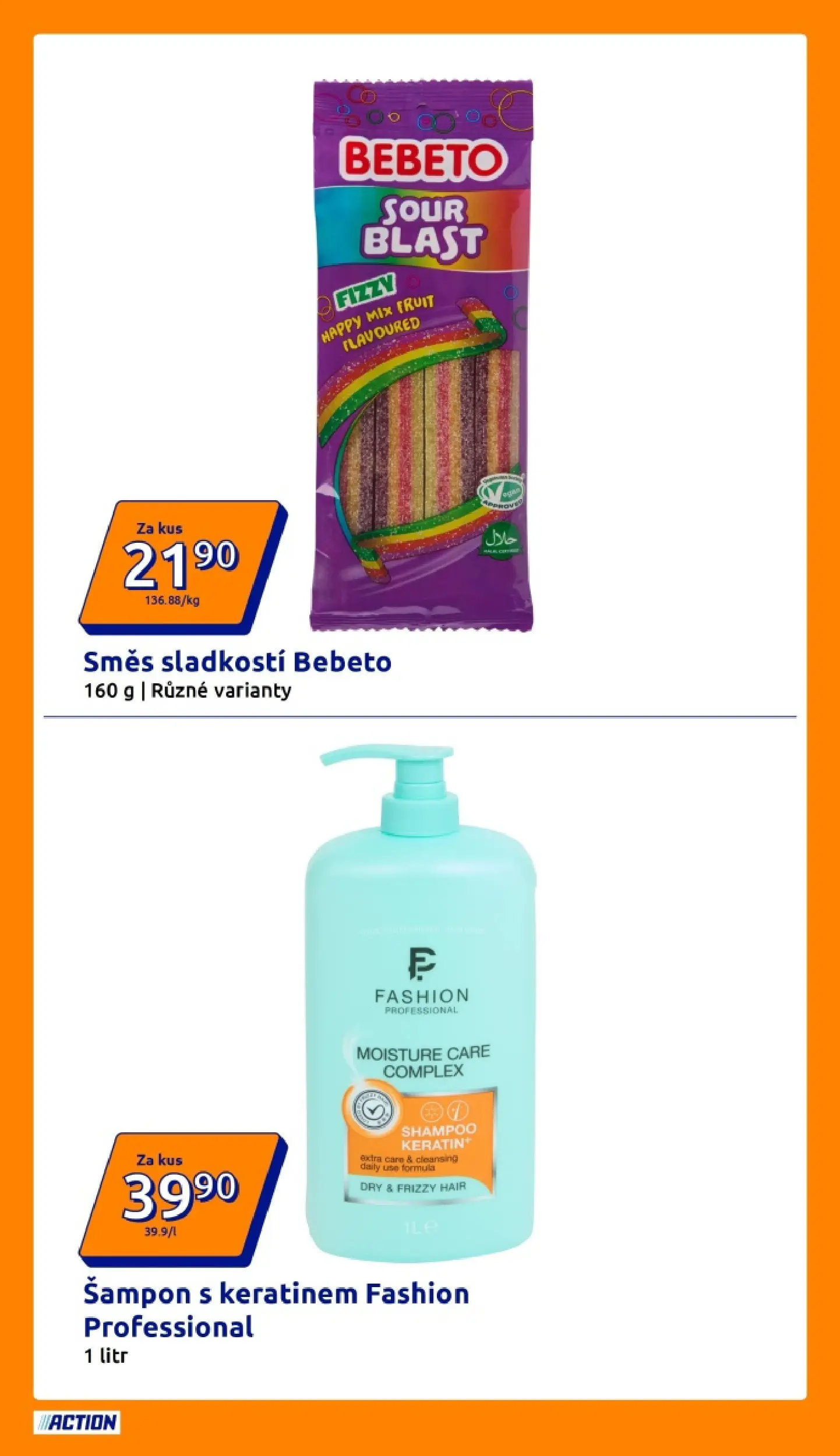 Action leták od 04.03.2026 - Akční leták online | Strana: 21 | Produkty: Sladkosti, Šampon