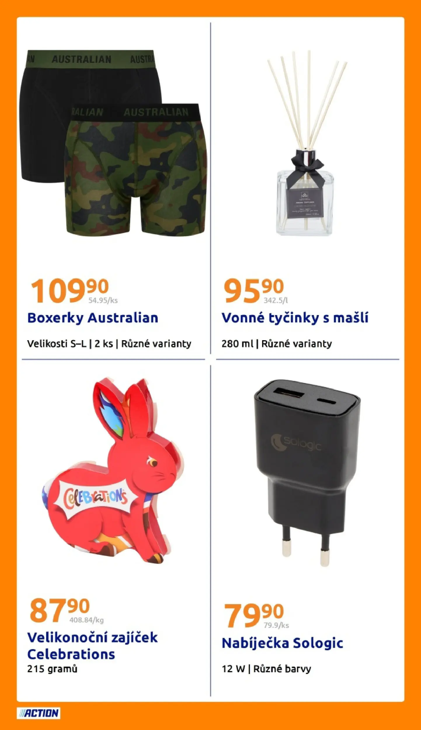 Action leták od 04.03.2026 - Akční leták online | Strana: 23 | Produkty: Boxerky, Tyčinky, Vonné tyčinky, Barvy