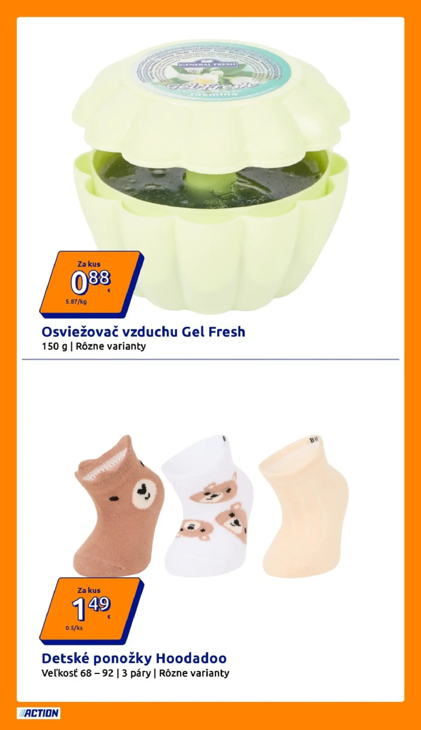 Action leták od 03.03.2026 » aktuálna akcia | Strana: 14 | Produkty: Osviežovač vzduchu, Ponožky