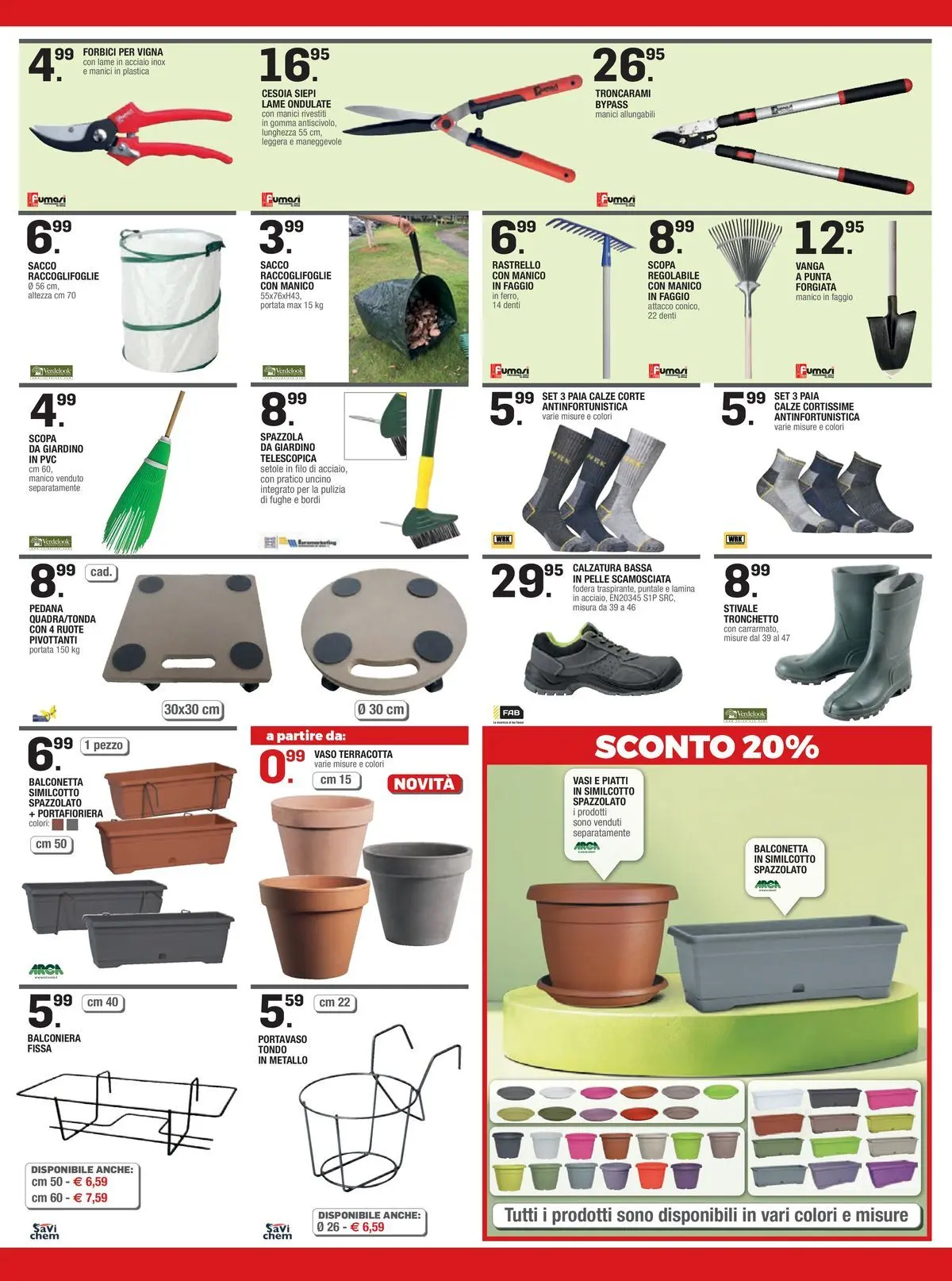 Nuovo Brico OK - A pergola d'arte dal 04/03/2026 > offerte anteprima 🛍️ | Pagina: 5 | Prodotti: Spazzola, Vanga, Scopa, Rastrello