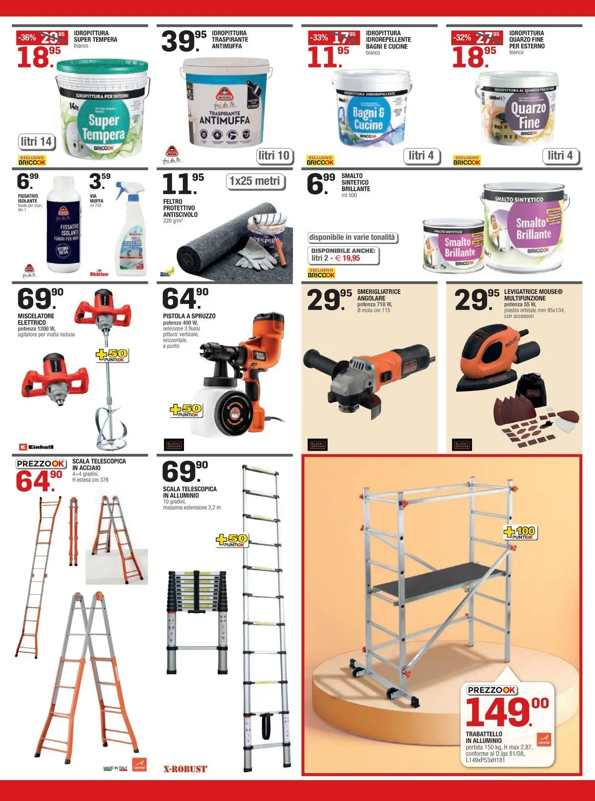Nuovo Brico OK - A pergola d'arte dal 04/03/2026 > offerte anteprima 🛍️ | Pagina: 7 | Prodotti: Cucine, Tè, Pittura, Miscelatore