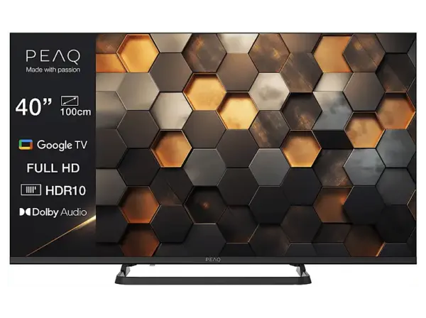 Peaq PTV 40GF-5025C (2025) 40 Zoll Full HD Google TV; 40" Google FHD TV
