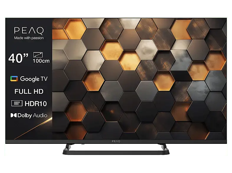 Peaq PTV 40GF-5025C (2025) 40 Zoll Full HD Google TV; 40" Google FHD TV