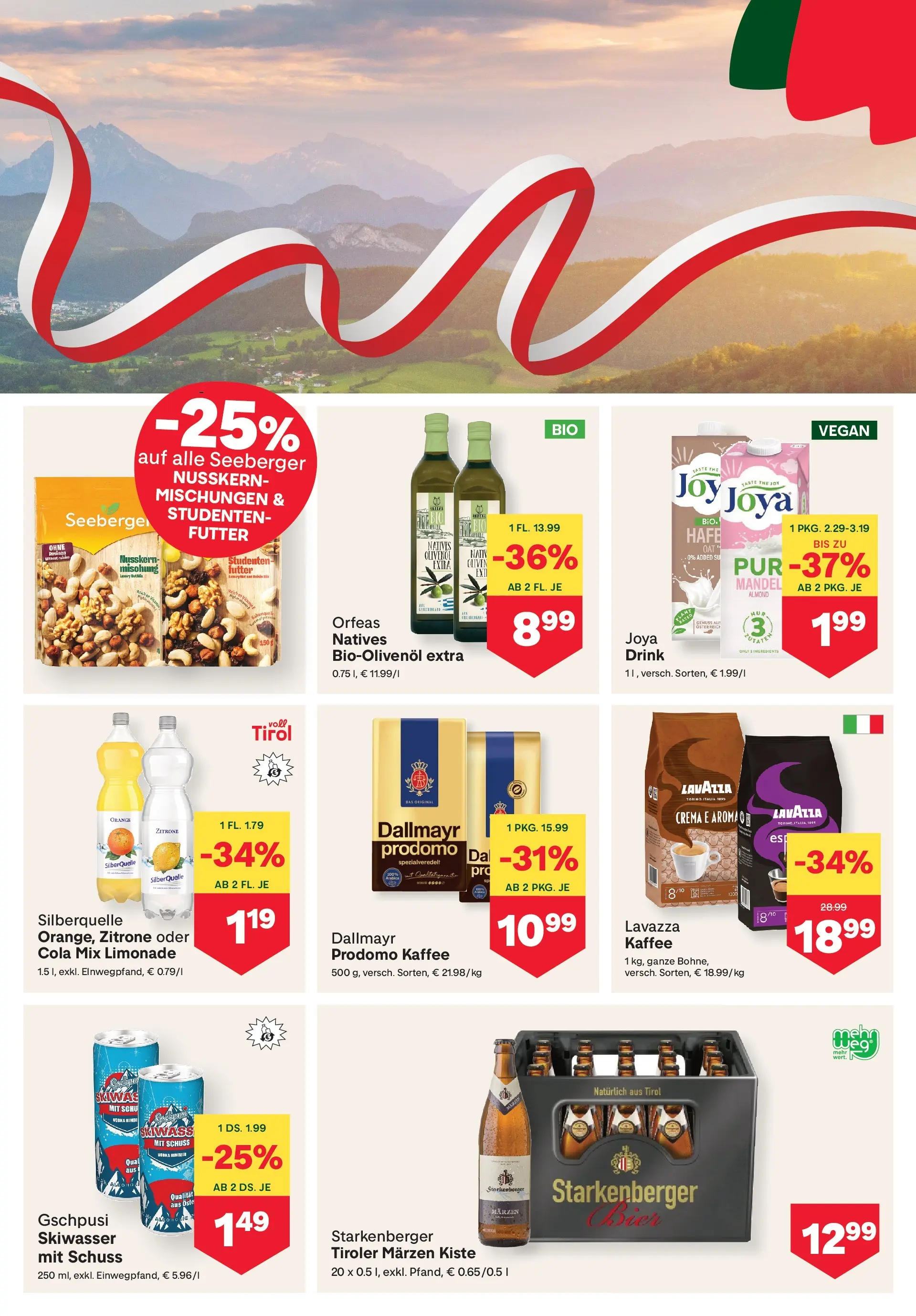 MPREIS Pfunds von 12.03.2026 - Aktuelle Angebote | Seite: 7 | Produkte: Zitrone, Bett, Kaffee, Bier