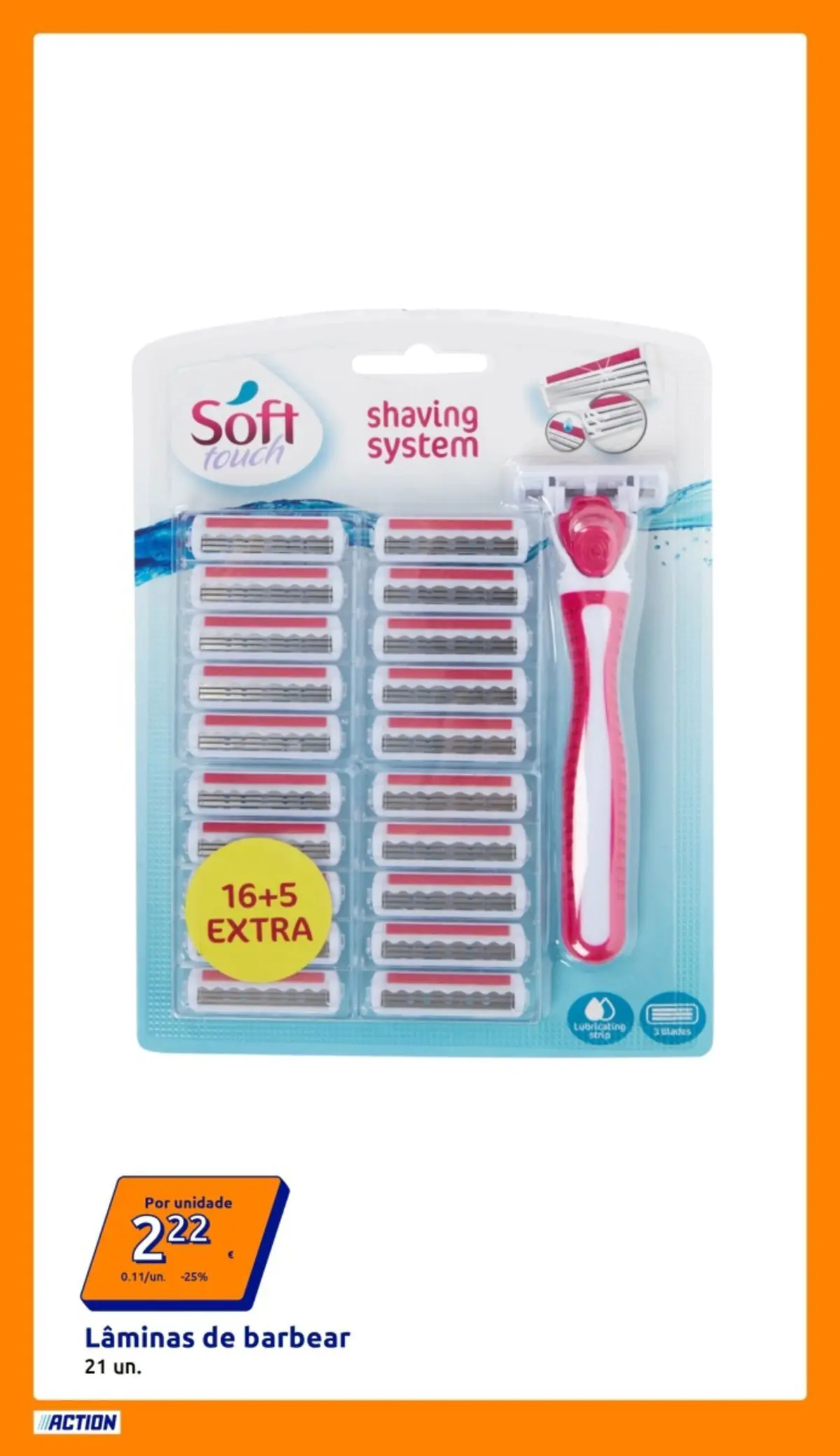 Action - Preços extremamente baixos » de 01/03/2026 - 31/03/2026 | Página: 3 | Produtos: Lâminas de barbear