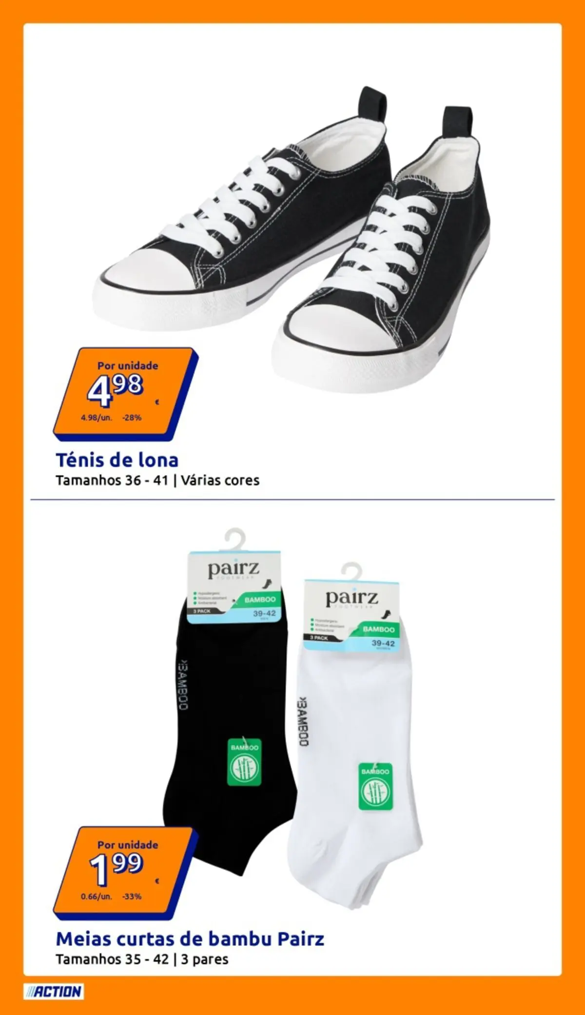 Action - Preços extremamente baixos » de 01/03/2026 - 31/03/2026 | Página: 5 | Produtos: Meias