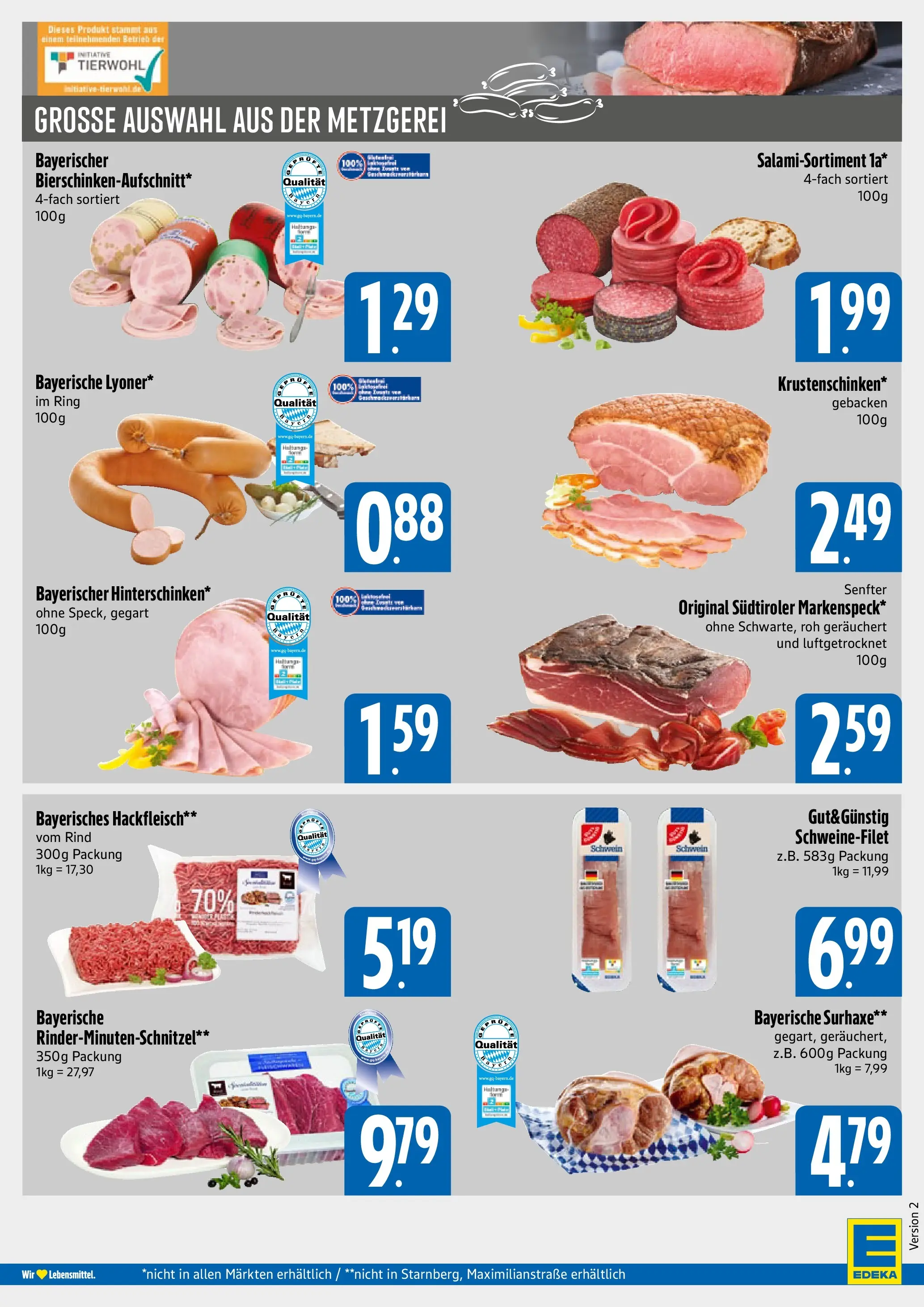 Angebote - E xpress: Wochenangebote (ab 08.03.2026) zum Blättern | Seite: 4 | Produkte: Schweinefilet, Hackfleisch