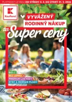 Kaufland Skvěl&eacute; slevy na vybran&eacute; produkty &ndash; do 31.03.2026
