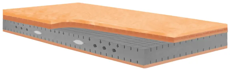 Zurbr&uuml;ggen Kaltschaummatratze H2 ULTRA 260