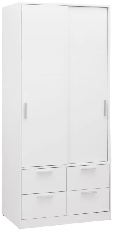 XORA Schiebet&uuml;renschrank 2-t&uuml;rig MIKA