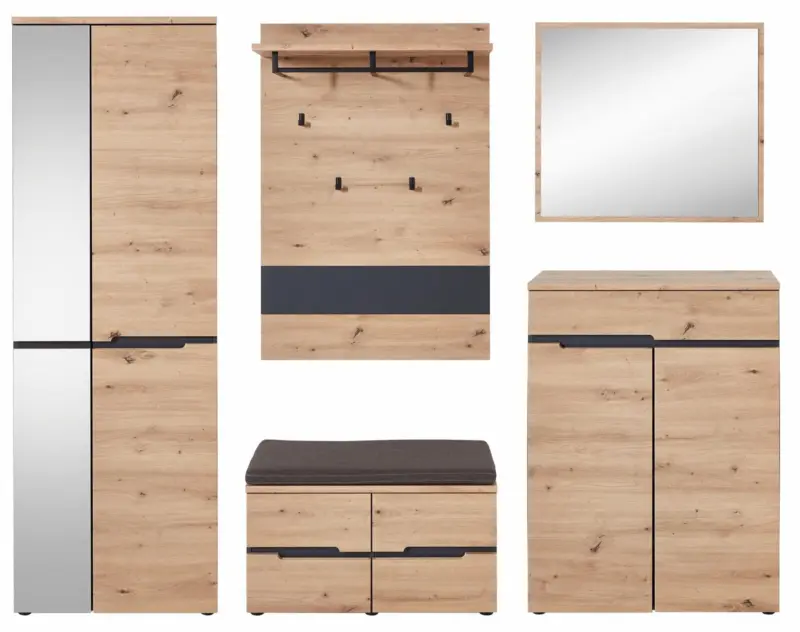 Voleo Garderoben-Set DETROIT