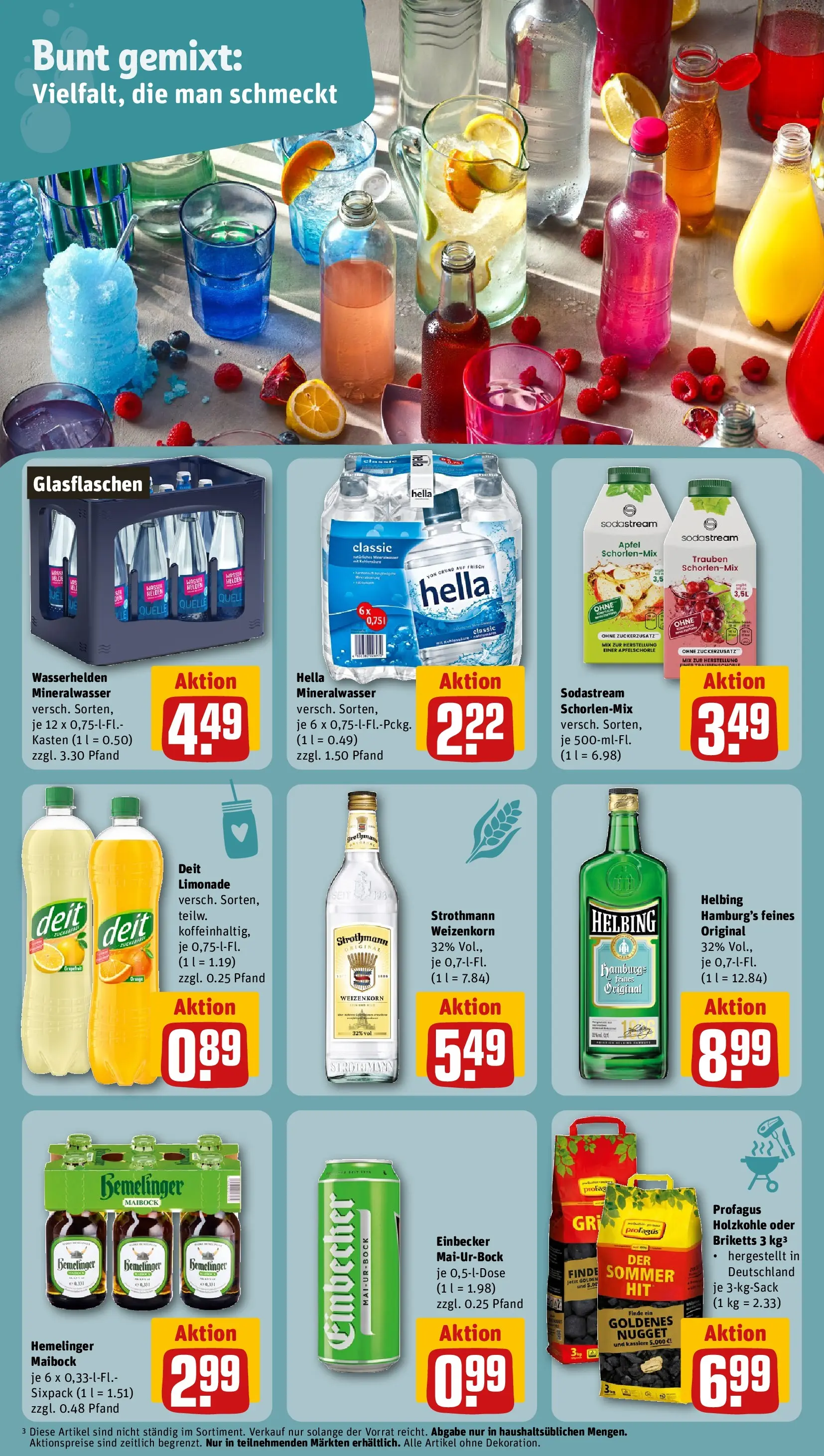 REWE Prospekt ab 09.03.2026 zum Blättern » Angebote | Seite: 16 | Produkte: Äpfel, Limonade, Mineralwasser, Hella